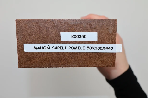 Mahoń Mahogany sapele pommele drewno do toczenia kantówka wood for turning Timber