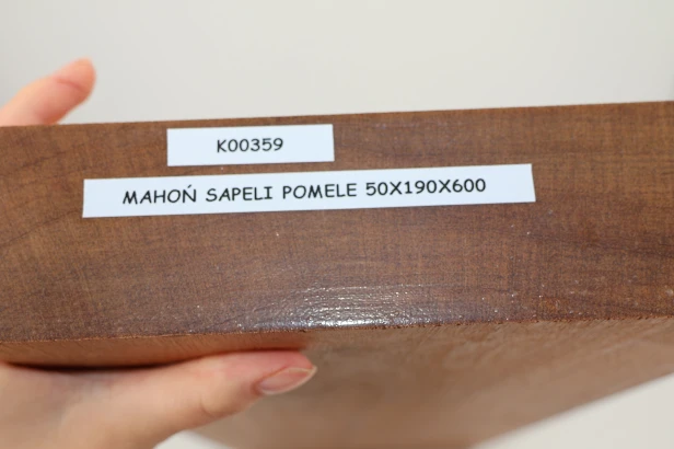 Mahoń Mahogany sapele pommele drewno do toczenia kantówka wood for turning Timber