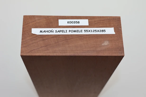 Mahoń Mahogany sapele pommele drewno do toczenia kantówka wood for turning Timber