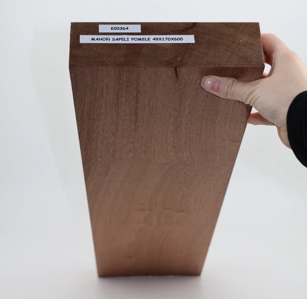 Mahoń Mahogany sapele pommele drewno do toczenia kantówka wood for turning Timber