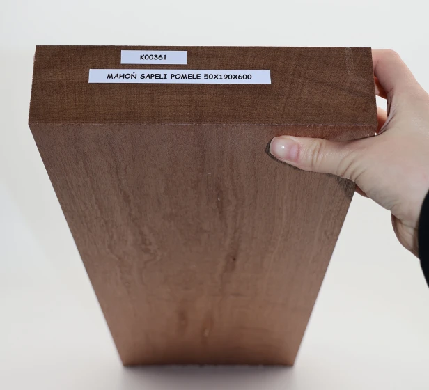 Mahoń Mahogany sapele pommele drewno do toczenia kantówka wood for turning Timber