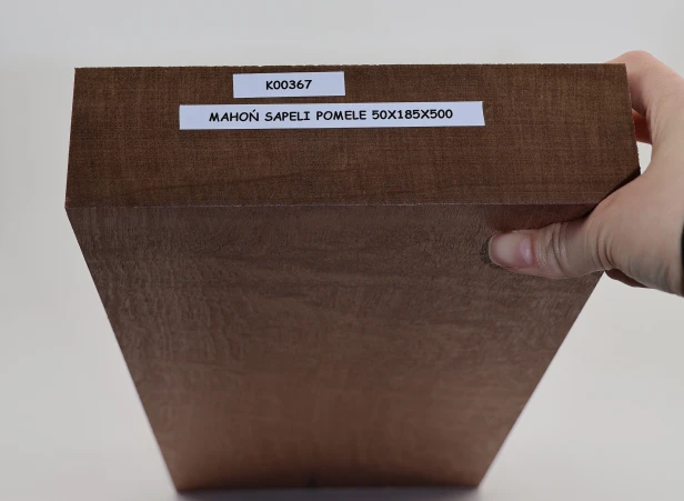 Mahoń Mahogany sapele pommele drewno do toczenia kantówka wood for turning Timber