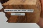 Orzech włoski fala Walnut Flame drewno do toczenia kantówka wood for turning Timber
