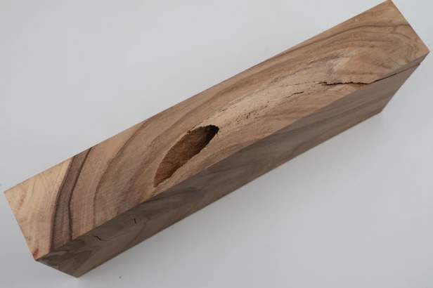 Orzech włoski fala Walnut Flame drewno do toczenia kantówka wood for turning Timber
