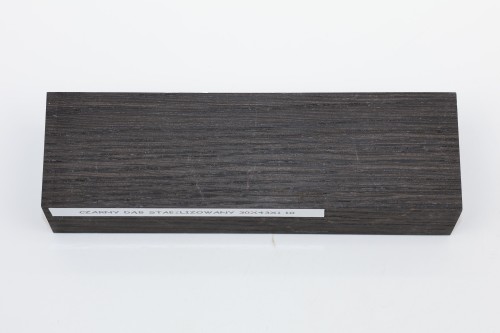 Czarny dąb Black Oak stabilizowane drewno na rękojeść noża stabilized wood for knife