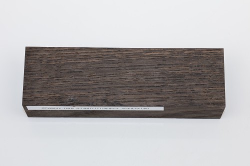 Czarny dąb Black Oak stabilizowane drewno na rękojeść noża stabilized wood for knife