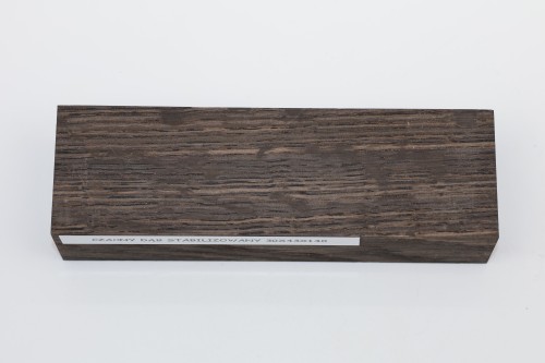 Czarny dąb Black Oak stabilizowane drewno na rękojeść noża stabilized wood for knife