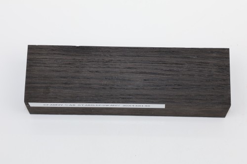Czarny dąb Black Oak stabilizowane drewno na rękojeść noża stabilized wood for knife