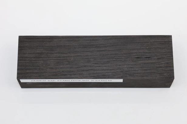 Czarny dąb Black Oak stabilizowane drewno na rękojeść noża stabilized wood for knife