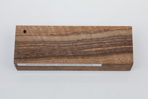Orzech włoski fala Flame Walnut Wood stabilizowane drewno na rękojeść noża stabilized wood for knife
