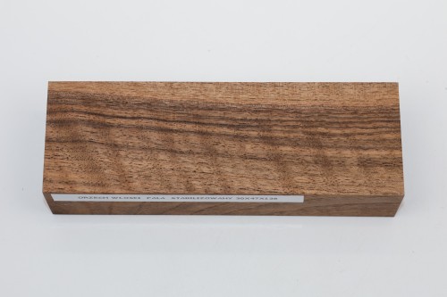 Orzech włoski fala Flame Walnut Wood stabilizowane drewno na rękojeść noża stabilized wood for knife