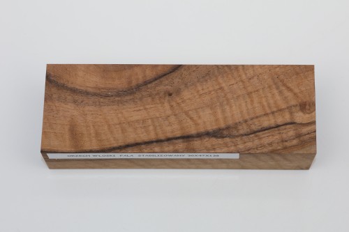 Orzech włoski fala Flame Walnut Wood stabilizowane drewno na rękojeść noża stabilized wood for knife