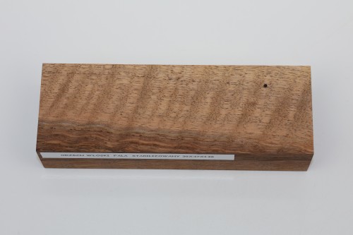 Orzech włoski fala Flame Walnut Wood stabilizowane drewno na rękojeść noża stabilized wood for knife