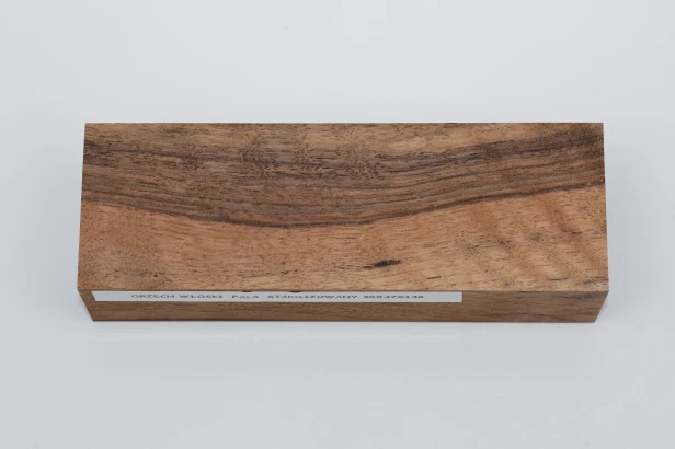 Orzech włoski fala Flame Walnut Wood stabilizowane drewno na rękojeść noża stabilized wood for knife