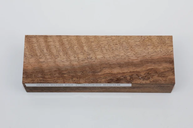 Orzech włoski fala Flame Walnut Wood stabilizowane drewno na rękojeść noża stabilized wood for knife