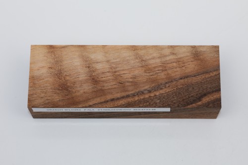 Orzech włoski fala Flame Walnut Wood stabilizowane drewno na rękojeść noża stabilized wood for knife