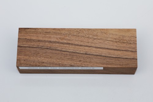 Orzech włoski fala Flame Walnut Wood stabilizowane drewno na rękojeść noża stabilized wood for knife