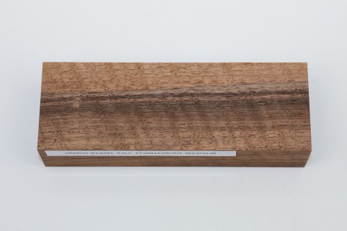 Orzech włoski fala Flame Walnut Wood stabilizowane drewno na rękojeść noża stabilized wood for knife