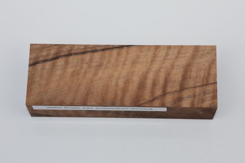 Orzech włoski fala Flame Walnut Wood stabilizowane drewno na rękojeść noża stabilized wood for knife
