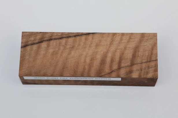 Orzech włoski fala Flame Walnut Wood stabilizowane drewno na rękojeść noża stabilized wood for knife