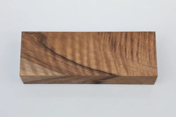 Orzech włoski fala Flame Walnut Wood stabilizowane drewno na rękojeść noża stabilized wood for knife