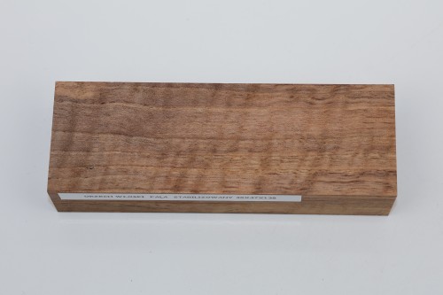 Orzech włoski fala Flame Walnut Wood stabilizowane drewno na rękojeść noża stabilized wood for knife