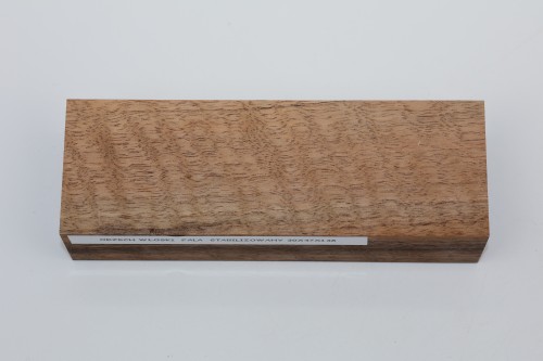Orzech włoski fala Flame Walnut Wood stabilizowane drewno na rękojeść noża stabilized wood for knife