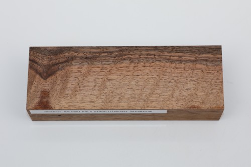Orzech włoski fala Flame Walnut Wood stabilizowane drewno na rękojeść noża stabilized wood for knife