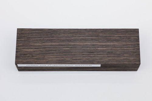 Czarny dąb Black Oak stabilizowane drewno na rękojeść noża stabilized wood for knife