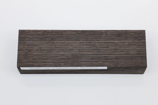 Czarny dąb Black Oak stabilizowane drewno na rękojeść noża stabilized wood for knife