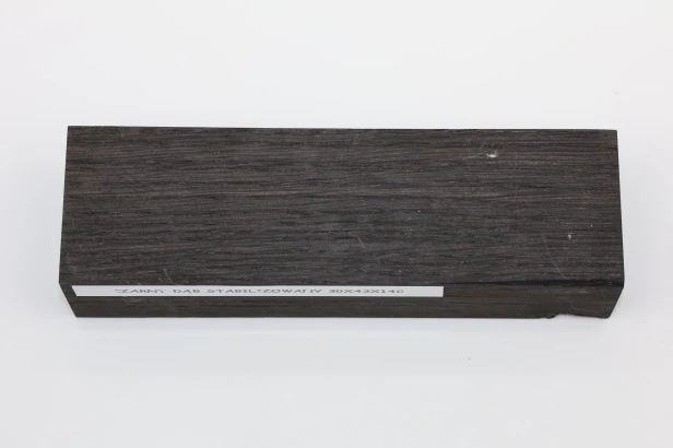 Czarny dąb Black Oak stabilizowane drewno na rękojeść noża stabilized wood for knife