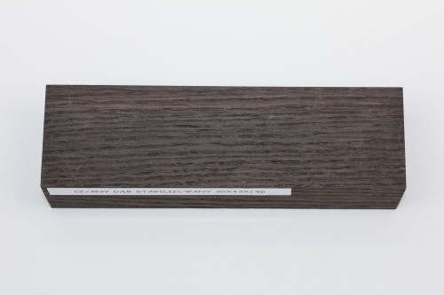 Czarny dąb Black Oak stabilizowane drewno na rękojeść noża stabilized wood for knife