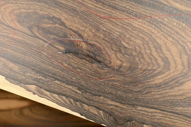 Ziricote Wood drewniany top na gitarę guitar top