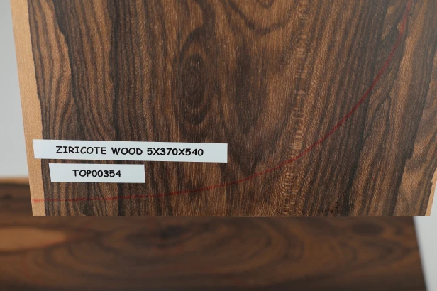 Ziricote Wood drewniany top na gitarę guitar top