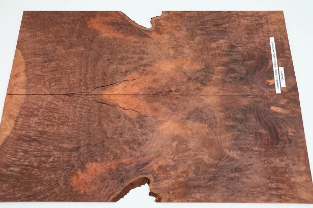Sekwoja czeczot Sequoia Burl drewniany top na gitarę guitar top