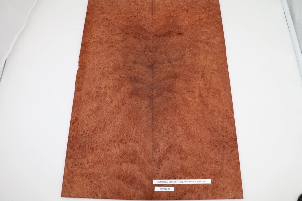 Sekwoja czeczot Sequoia Burl drewniany top na gitarę guitar top