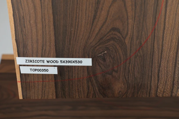 Ziricote Wood drewniany top na gitarę guitar top