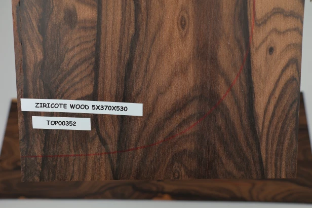 Ziricote Wood drewniany top na gitarę guitar top