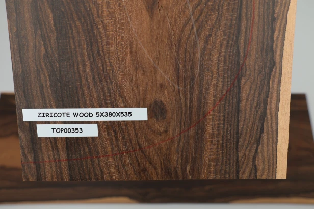Ziricote Wood drewniany top na gitarę guitar top