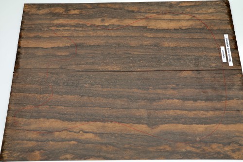 Ziricote Wood drewniany top na gitarę guitar top