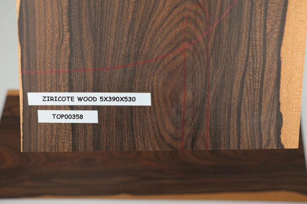 Ziricote Wood drewniany top na gitarę guitar top