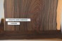 Ziricote Wood drewniany top na gitarę guitar top