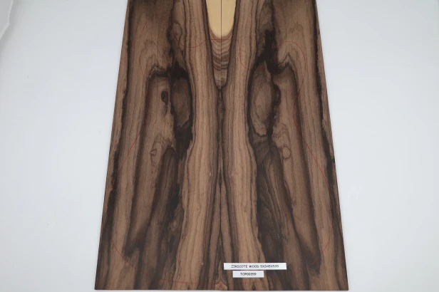 Ziricote Wood drewniany top na gitarę guitar top