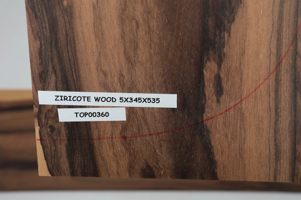 Ziricote Wood drewniany top na gitarę guitar top