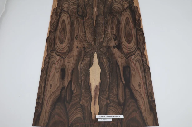 Ziricote Wood drewniany top na gitarę guitar top