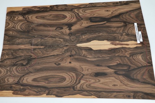 Ziricote Wood drewniany top na gitarę guitar top