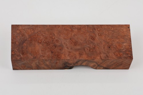 Sekwoja czeczot Sequoia Redwood Burl stabilizowane drewno na rękojeść noża stabilized wood for knife