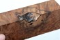 Sekwoja czeczot Sequoia Redwood Burl stabilizowane drewno na rękojeść noża stabilized wood for knife