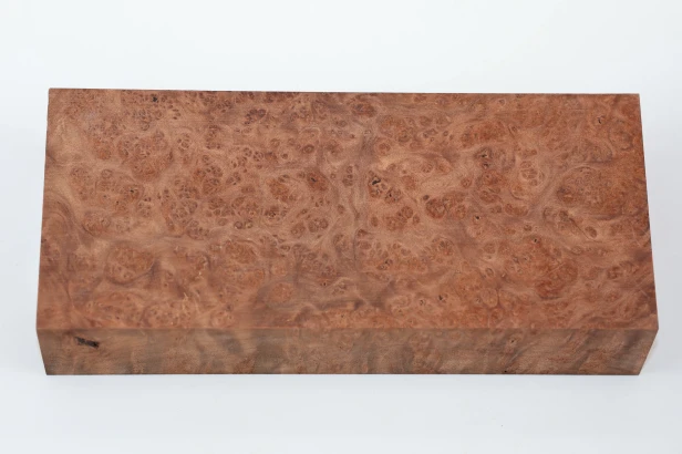 Sekwoja czeczot Sequoia Redwood Burl stabilizowane drewno na rękojeść noża stabilized wood for knife