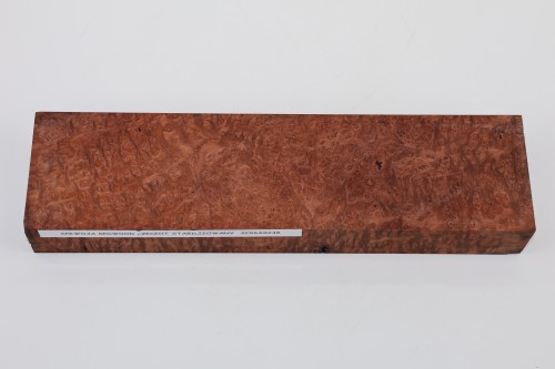 Sekwoja czeczot Sequoia Redwood Burl stabilizowane drewno na rękojeść noża stabilized wood for knife